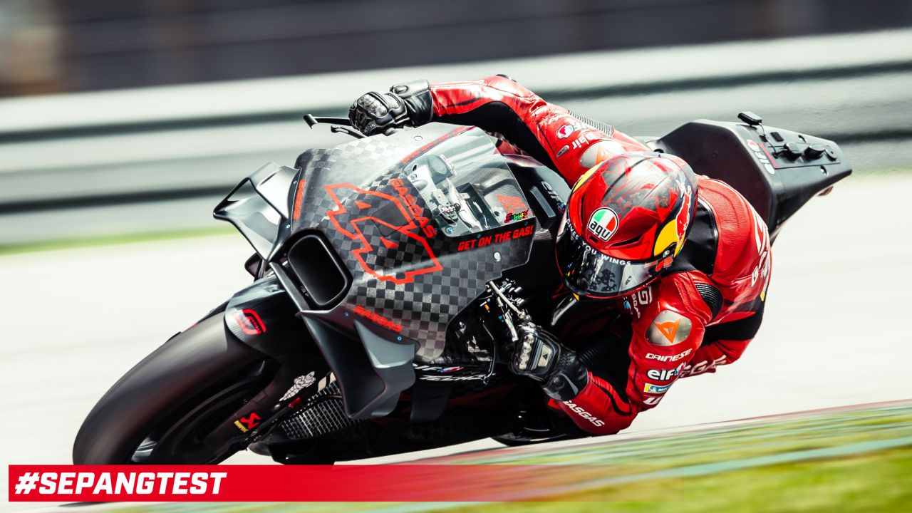 GASGAS FACTORY RACING TECH3 TEAM RIDERS ESPARGARO AND FERNANDEZ COMPLETE SEPANG TEST WITH SUCCESS