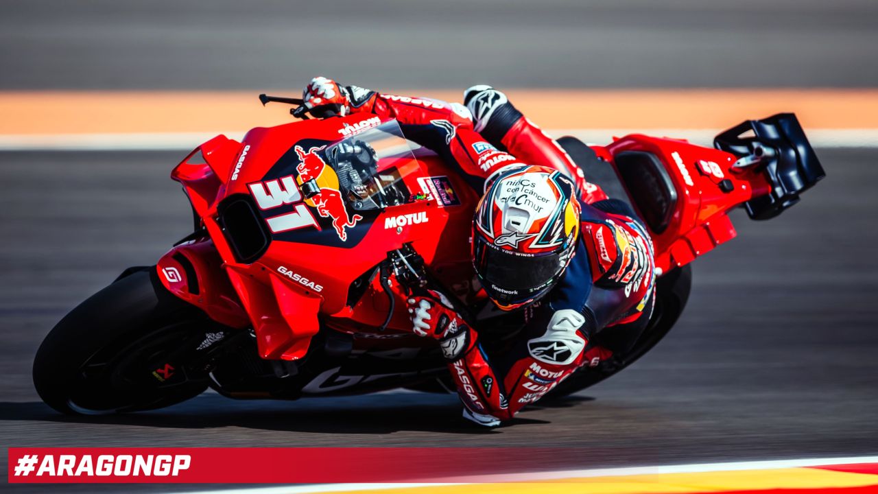 PEDRO ACOSTA AND AUGUSTO FERNANDEZ FIND THEIR MARKS ON FIRST MOTOGP™ EXPERIENCE IN ARAGON