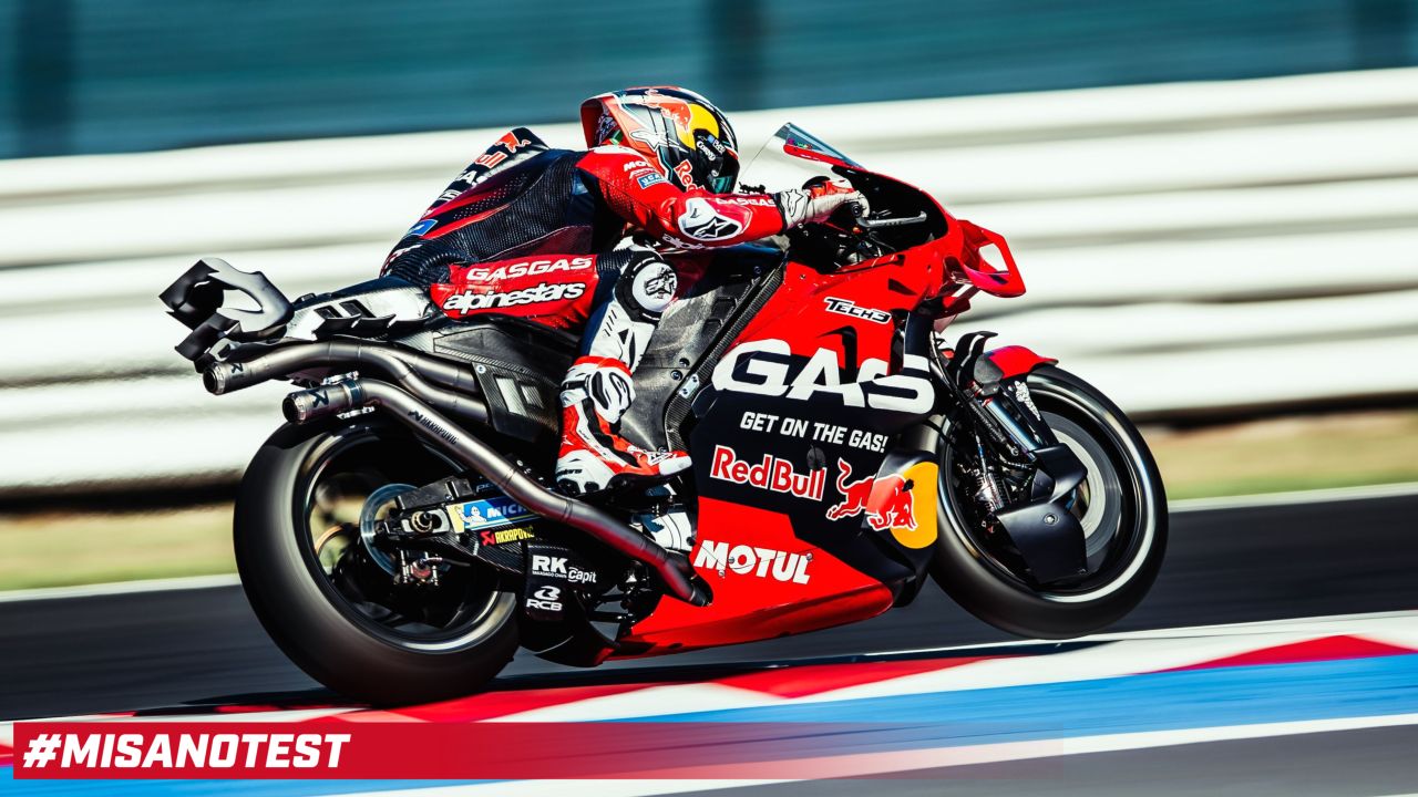 RED BULL GASGAS TECH3'S ACOSTA AND FERNANDEZ COMPLETE KEY MISANO TEST AHEAD OF OVERSEA TOUR