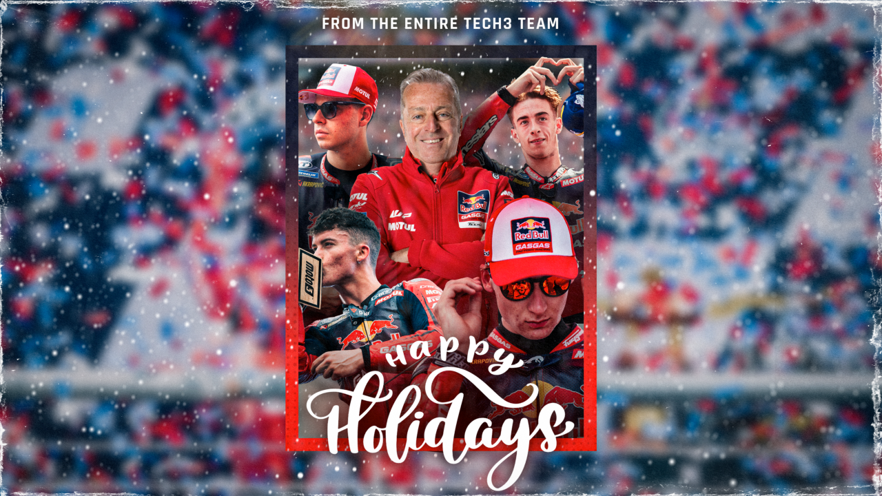 SEASON'S GREETINGS FROM RED BULL GASGAS TECH3!